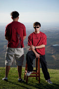 Burgundy HighHeel Tee