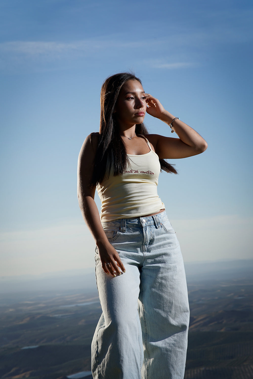 Yellow Flower Top